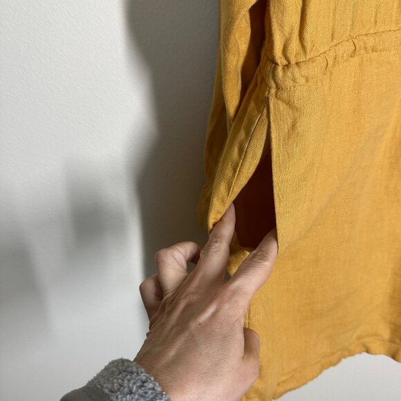 Dissh Maxie Linen Shirt Playsuit Romper Womens Size 6 Resortwear Minimalist Vaca - Picture 6 of 12